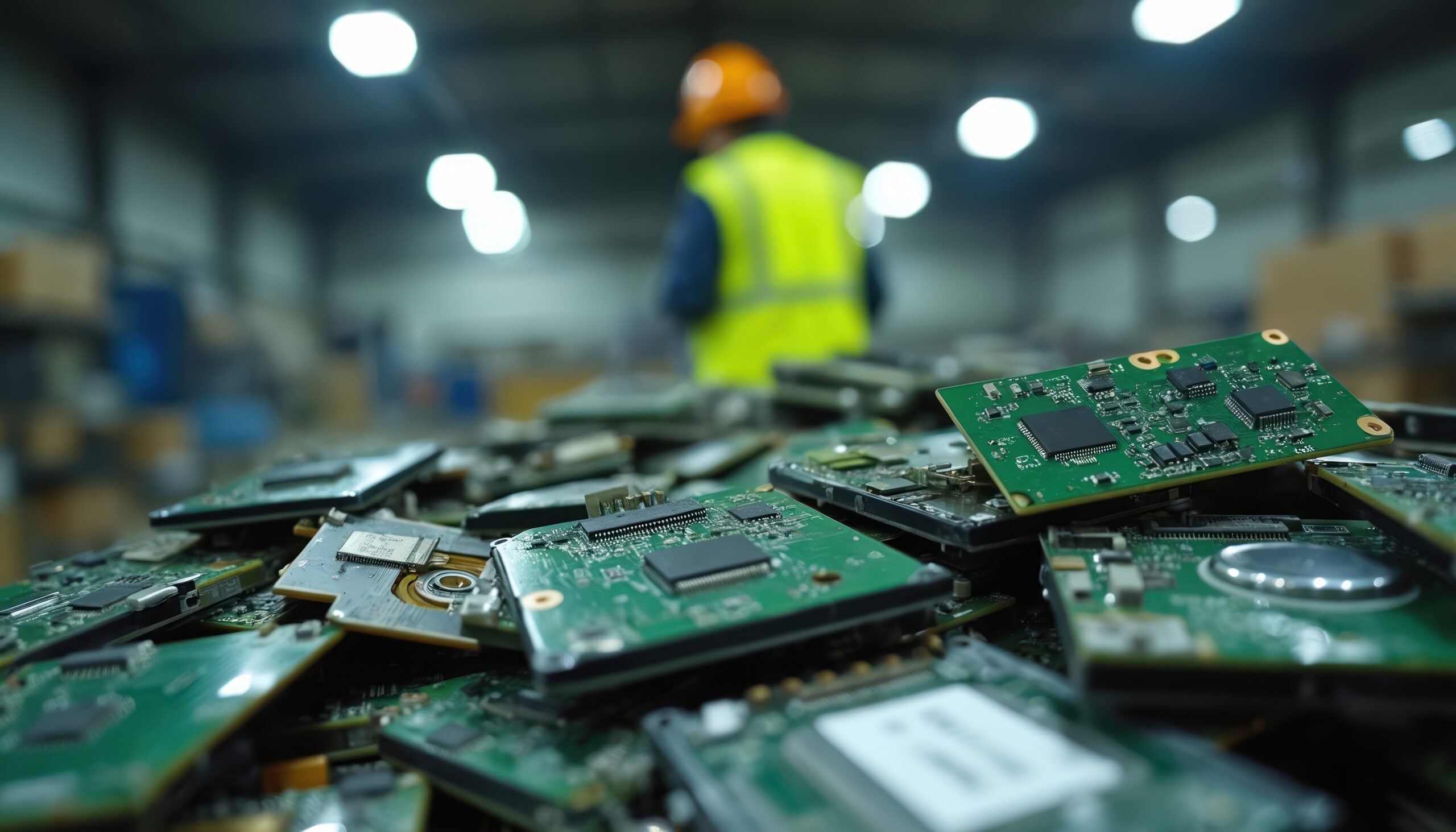 recycling plastics from computers